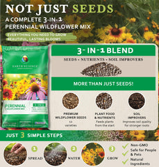 Earth Science natural mulch and soil conditioner texture aiding moisture