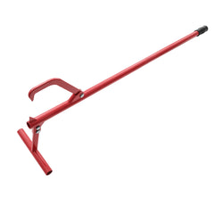 Earth Worth timberjack front view showing full-length tool and red finish for durability