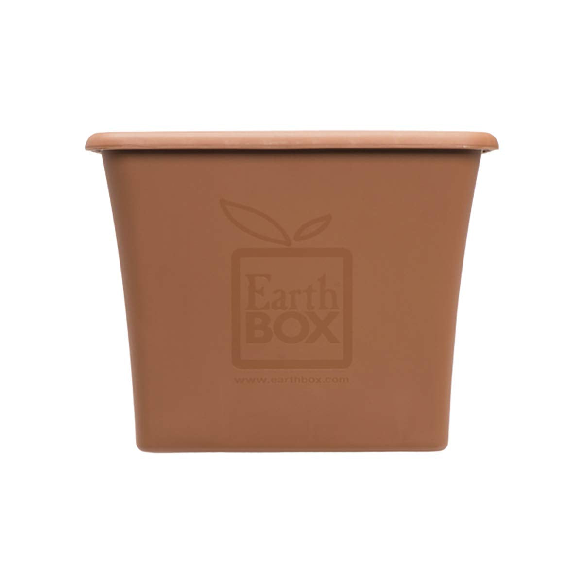 EarthBox next to garden tools showing size and portability with EarthBox easy mobility