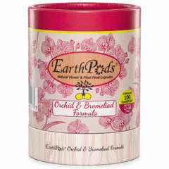 EarthPods front packaging showing organic orchid fertilizer benefits
