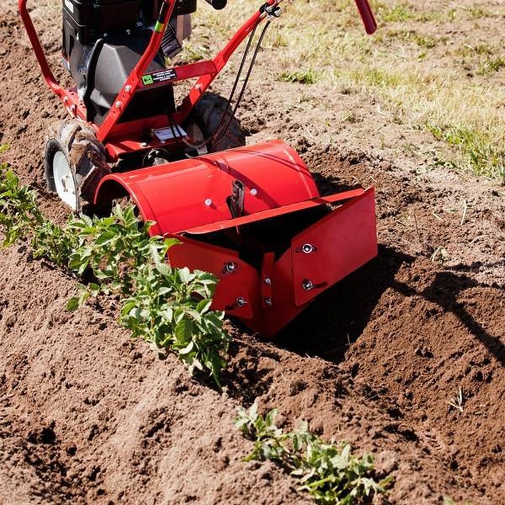 EARTHQUAKE in-use forming potato ridges shows improved planting rows