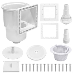 Earthtec front face skimmer showing mounting and secure fit benefits