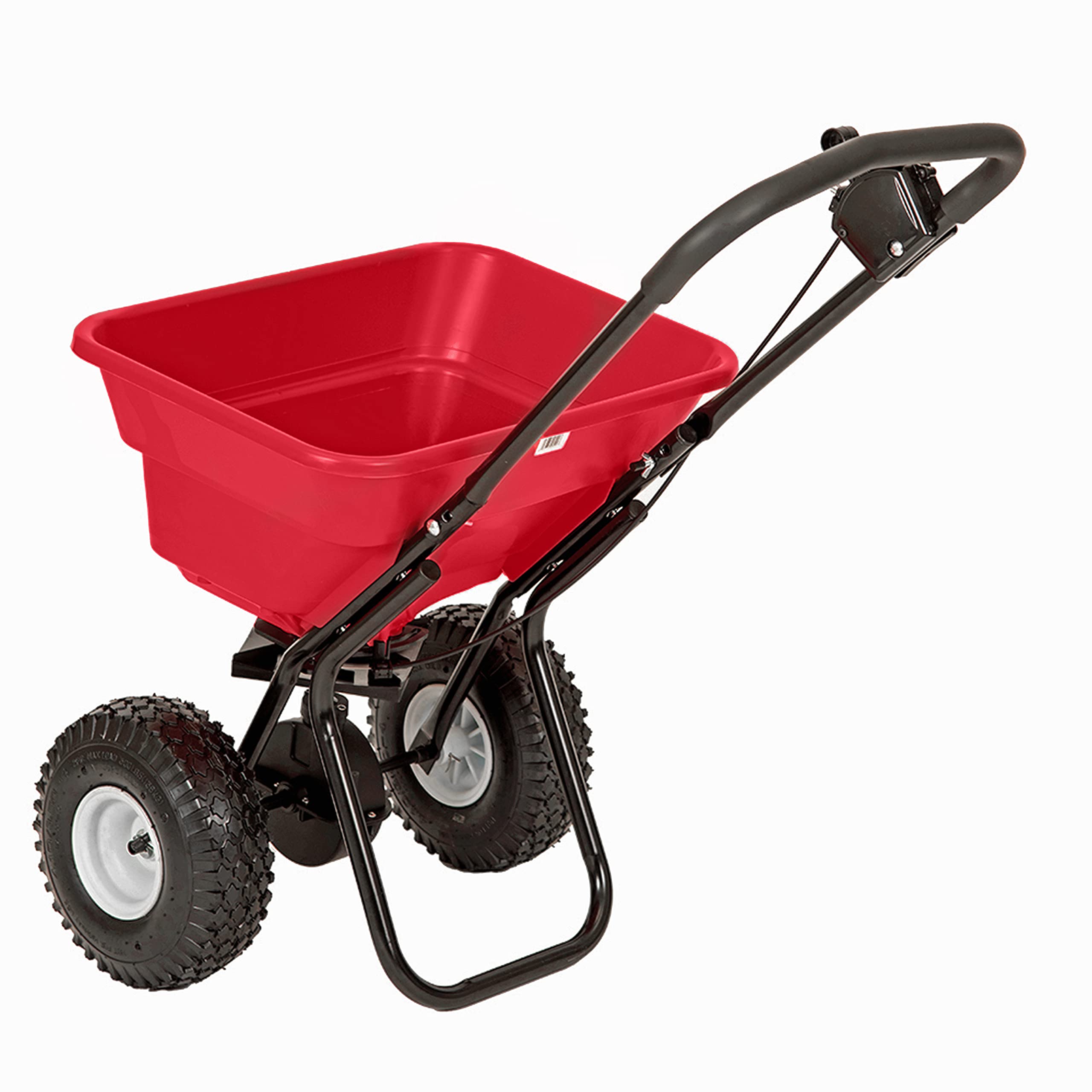 EarthWay 2050P on a residential yard, professional finish and time-saving benefit