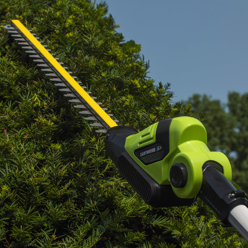 Earthwise 20V 2.0Ah battery and fast charger packed with tool for quick recharges