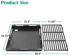 EasiBBQ closeup of coated griddle surface highlighting easy cleanup benefit