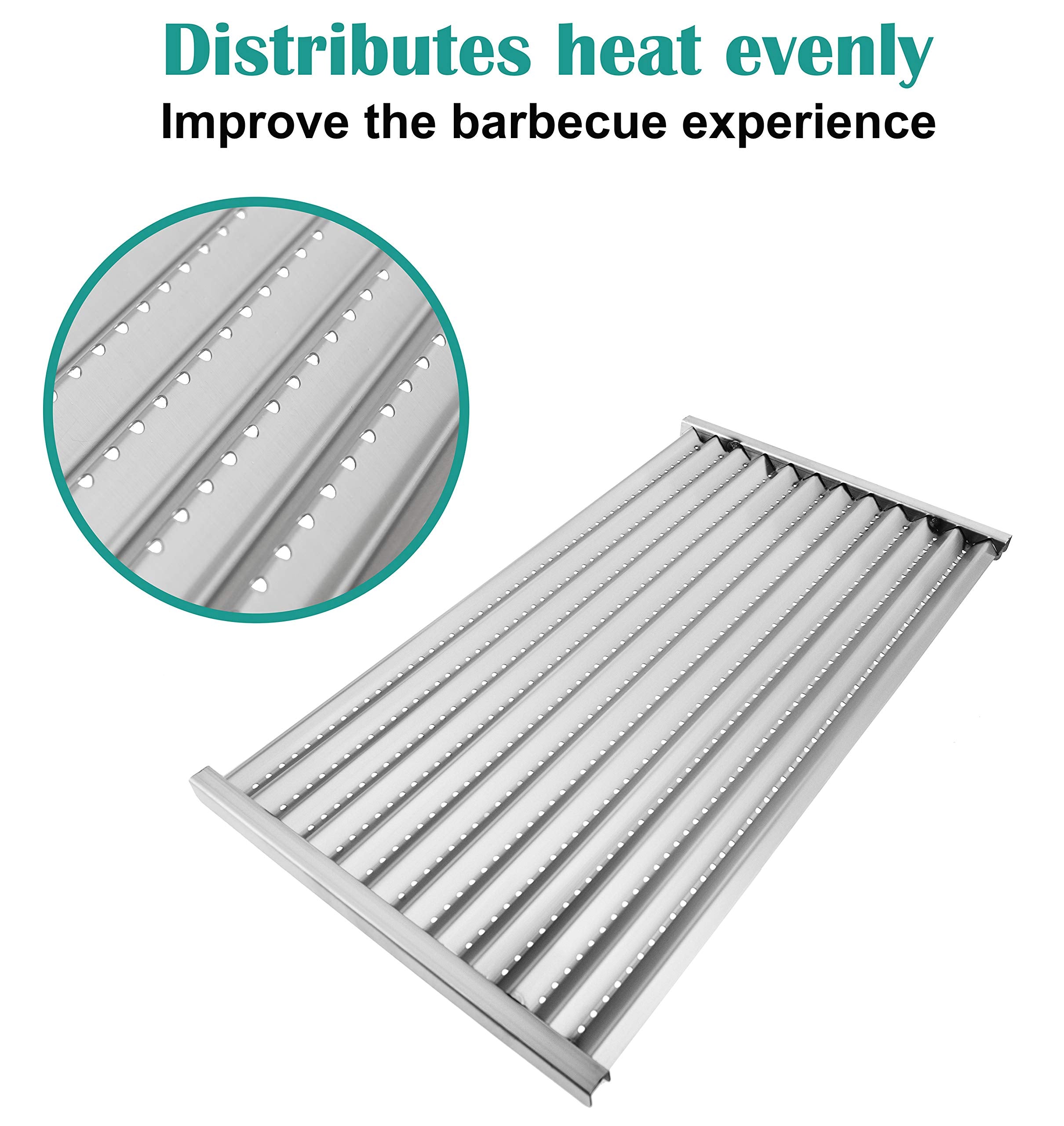 EasiBBQ installed emitter plates inside a Char-Broil grill for even heat