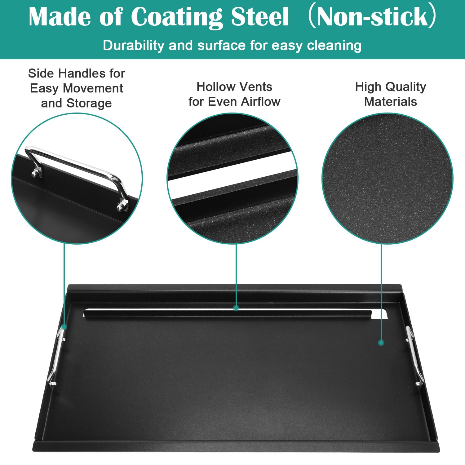 EasiBBQ griddle installed in Weber Summit 600 grill showing accurate compatibility
