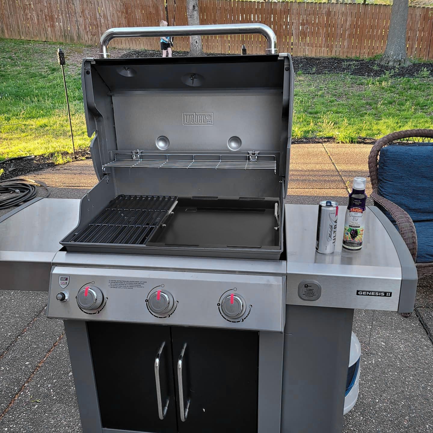 EasiBBQ packaging and part numbers label for easy compatibility verification