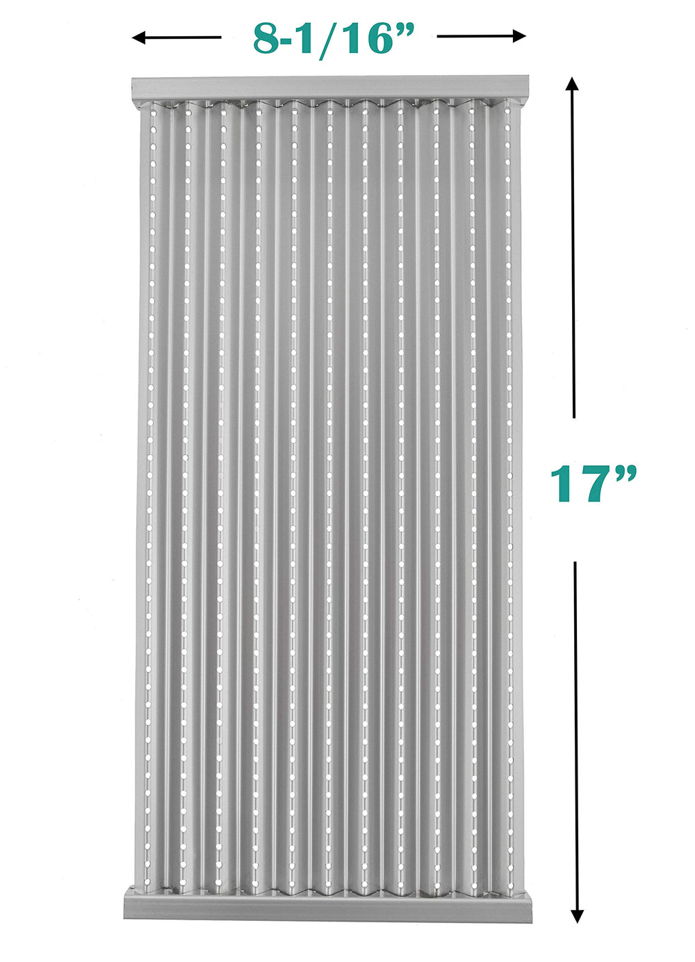 EasiBBQ close-up of stainless texture showing durable surface for long-lasting corrosion resistance