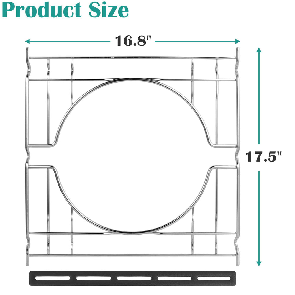 EasiBBQ close-up of mounting points showing durable alignment benefits