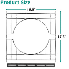 EasiBBQ close-up of mounting points showing durable alignment benefits