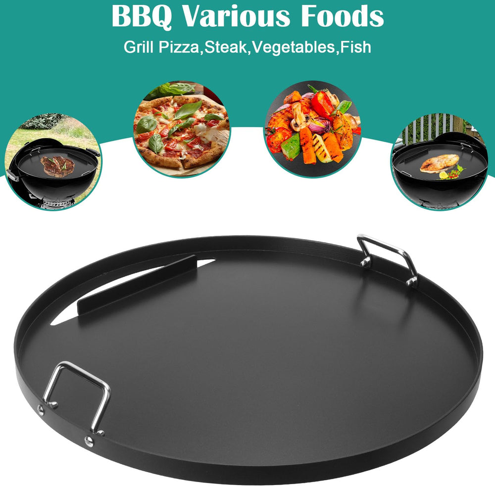 EasiBBQ silicone oven mitts and accessories included for safe hot-surface handling