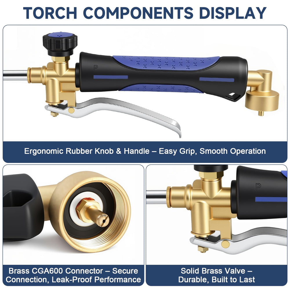 EASITALY refractory steel nozzle close-up built for high heat durability and long life