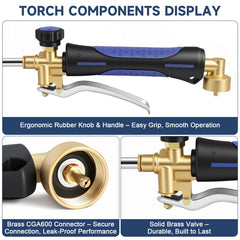 EASITALY refractory steel nozzle close-up built for high heat durability and long life