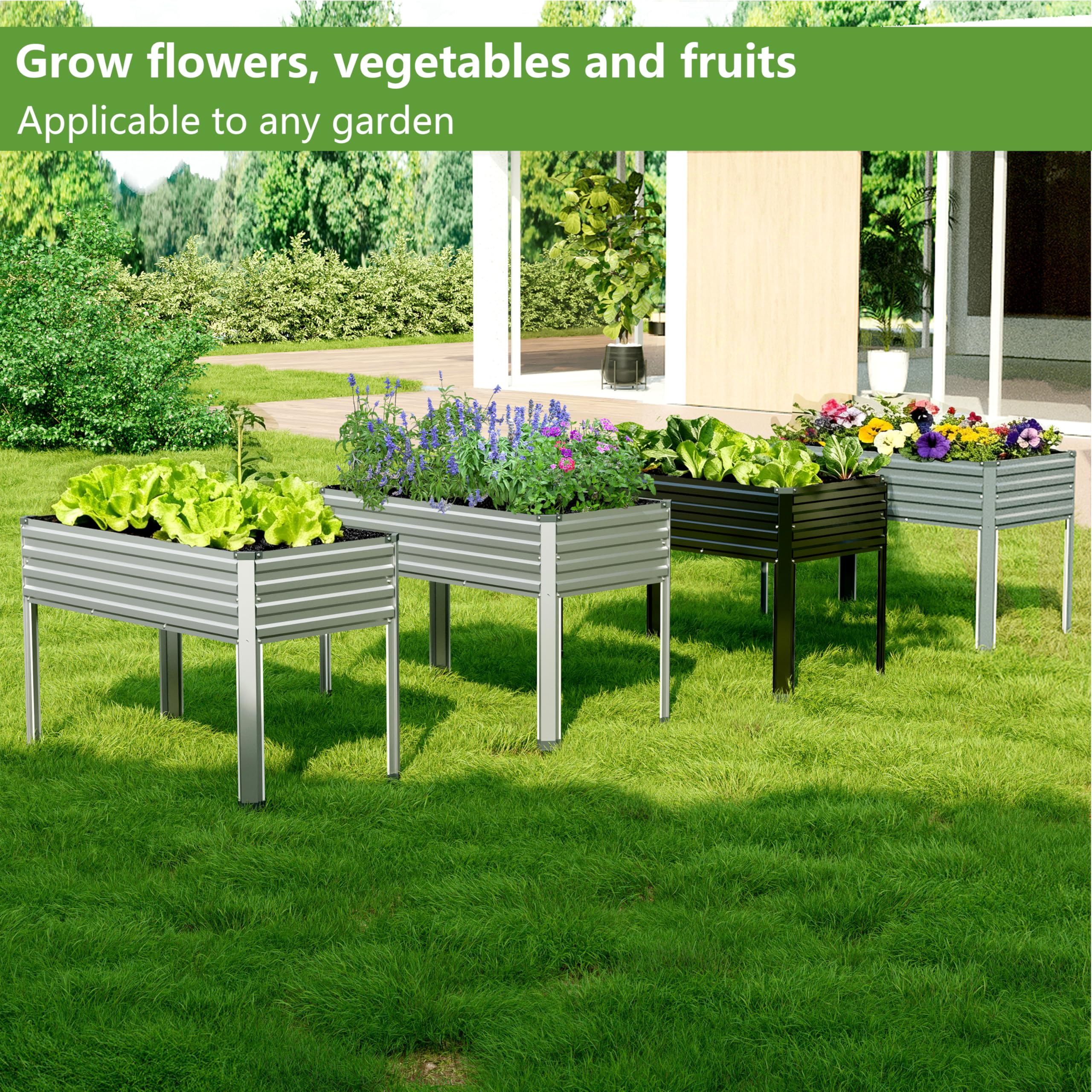 Easllre on a balcony with herbs and flowers illustrating compact space use