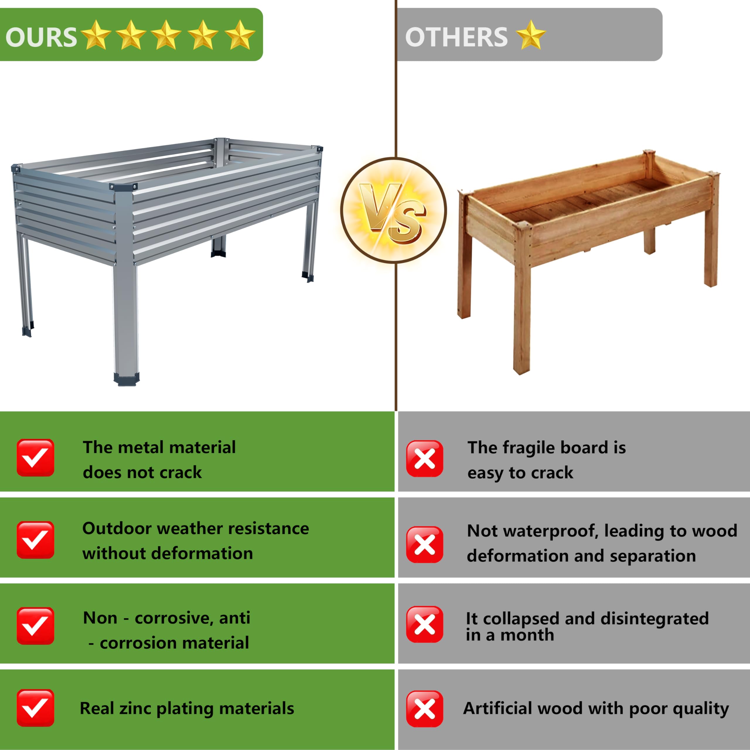Easllre beside a chair to show scale and comfortable standing height