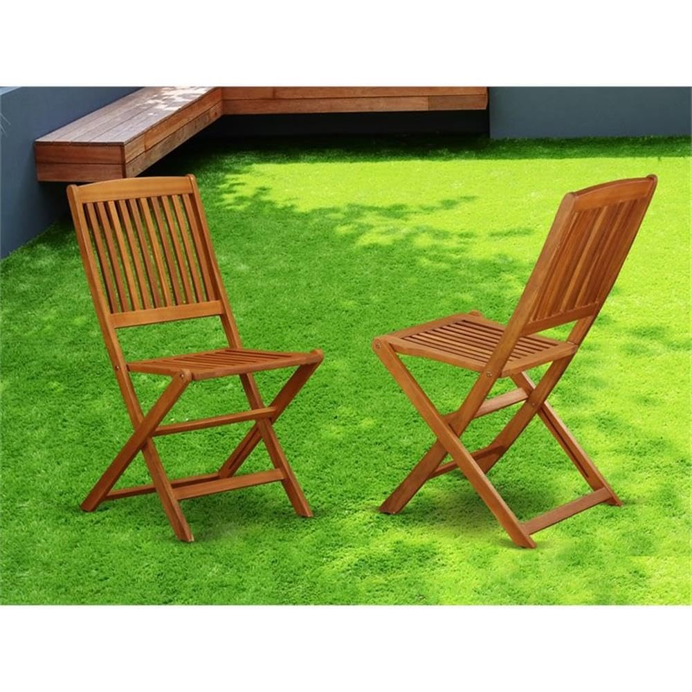 East West Furniture Cameron close-up shows acacia wood grain and oil finish benefit