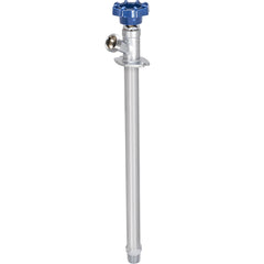 Eastman front view of frost-free sillcock showing full spigot and benefits