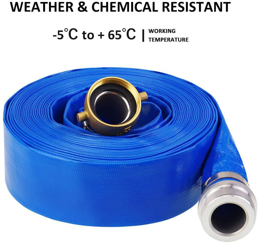 Eastrans hose flat rolled for compact storage saving space and preventing kinks
