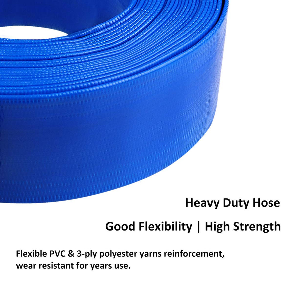 EASTRANS hose flat rolled for compact storage and easy transport benefit