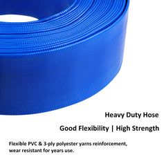 EASTRANS hose flat rolled for compact storage and easy transport benefit