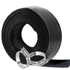 Eastrans front packaging showing 1.5in x 50ft heavy duty hose benefit durable