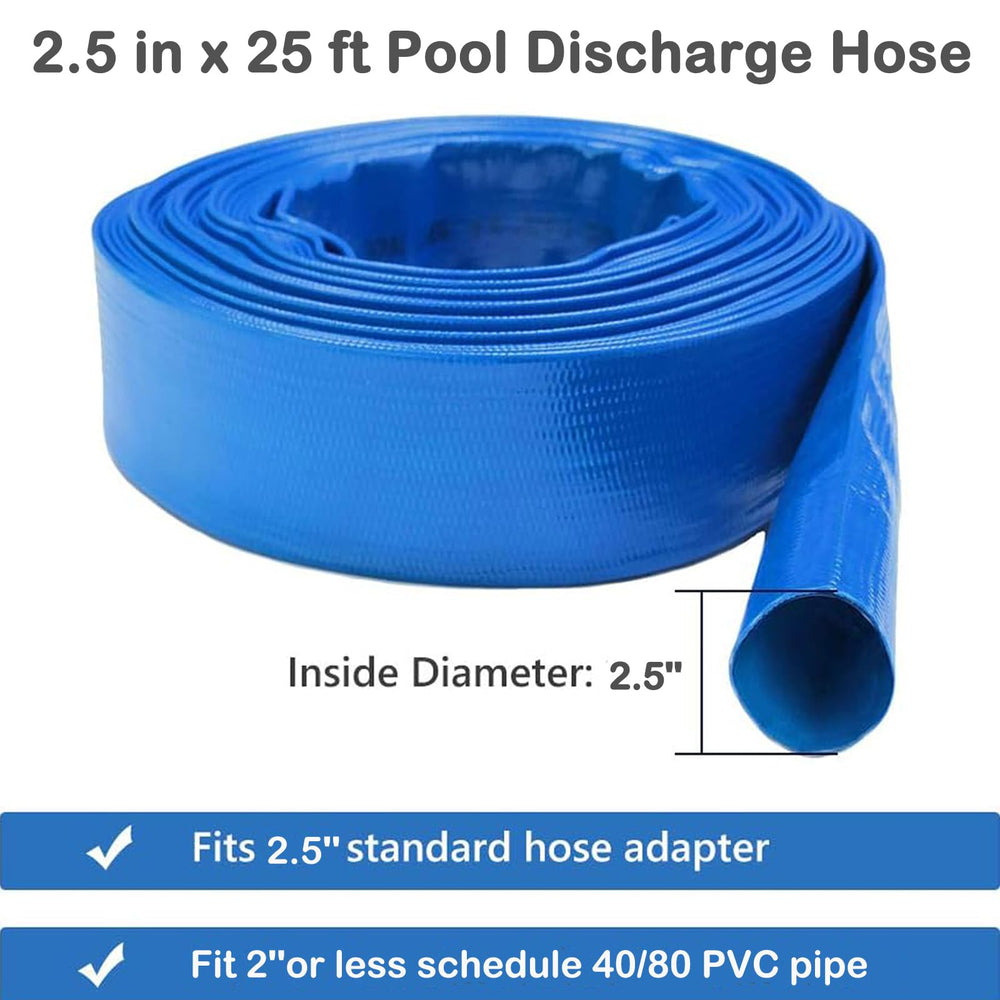 Eastrans hose expanded lay-flat in use for high flow efficiency