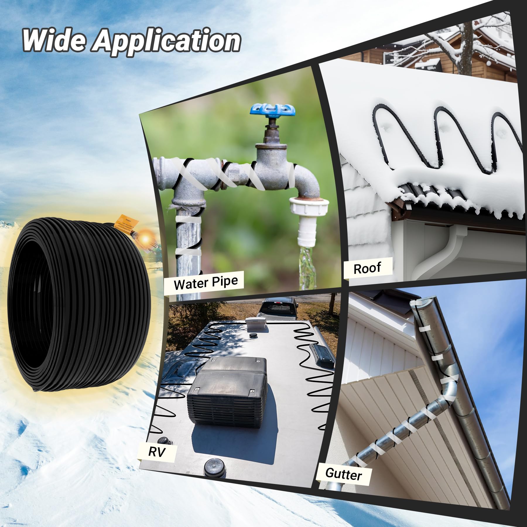Eastrexon clips and spacers set displayed for easy secure installation benefit