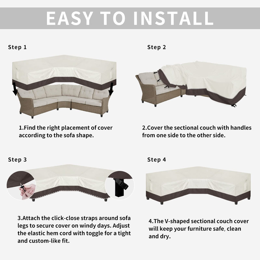 Easy-Going rear angle demonstrating water-shedding shape and protection