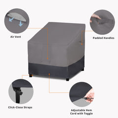 Easy-Going PVC-backed underside view showing waterproof benefit
