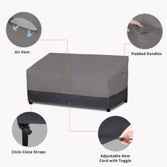 Easy-Going correas click-close sujetas a las patas para seguridad antiviento