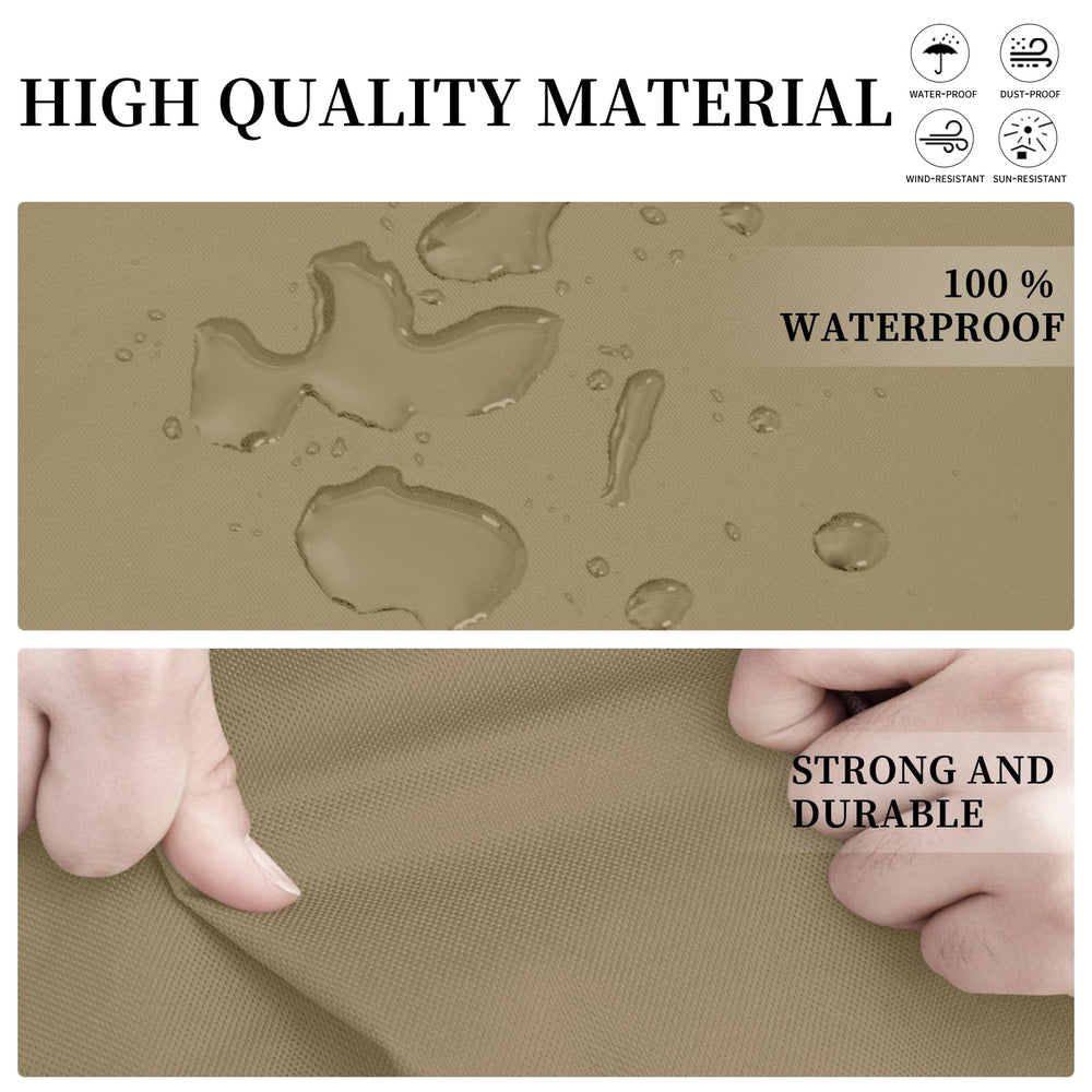 Easy-Going elastic hem with toggle adjusted for a snug custom fit