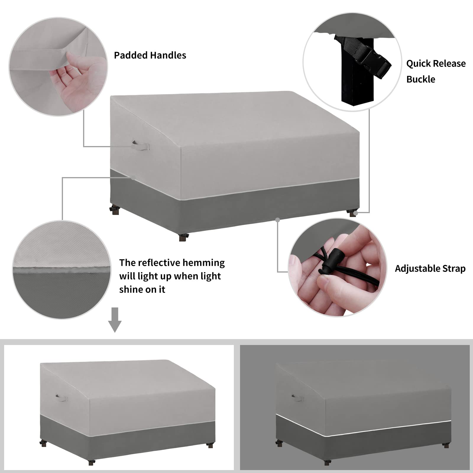 Easy-Going elastic hem with toggle demonstrating adjustable snug fit and wind protection