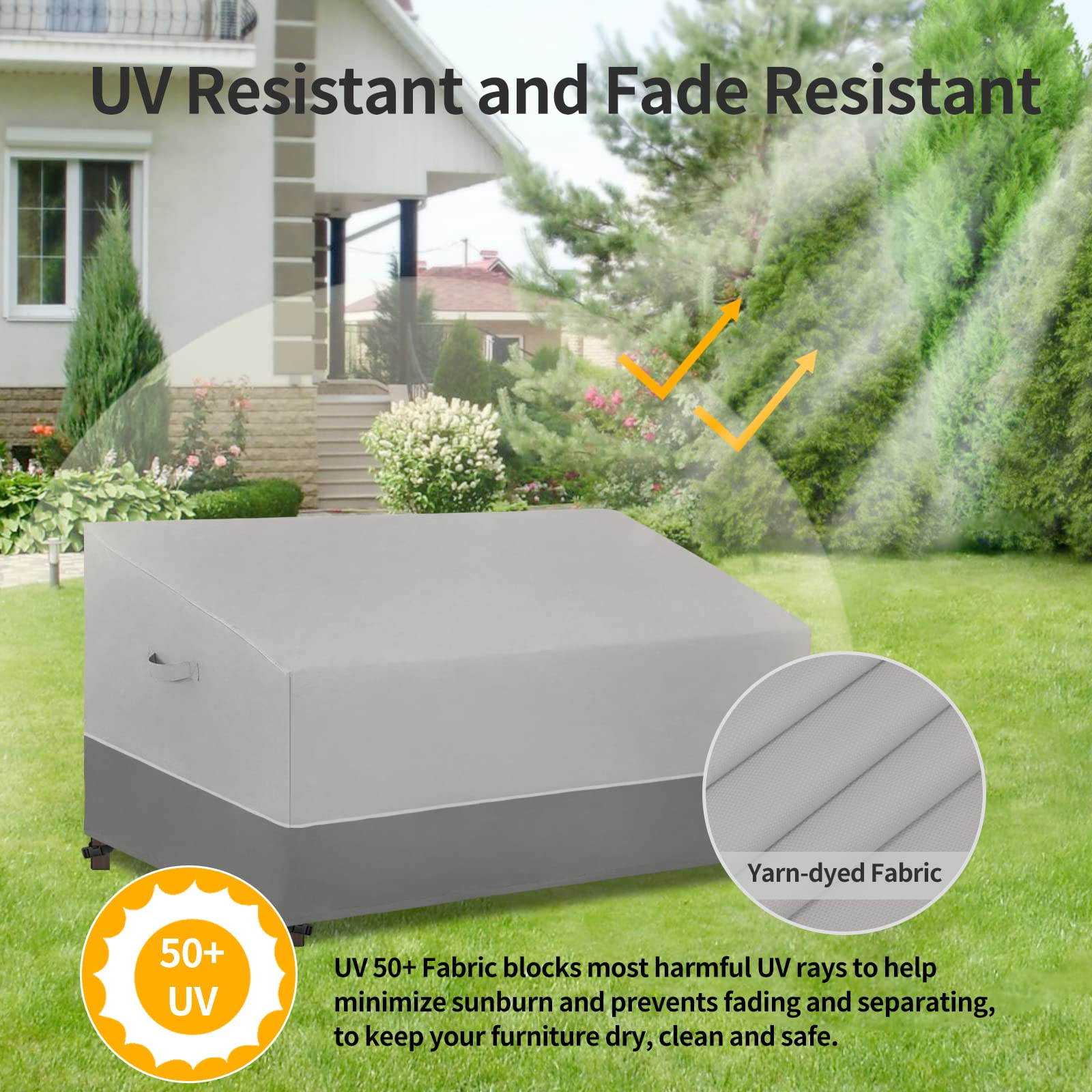 Easy-Going close-up of oxford fabric texture highlighting durability and water resistance
