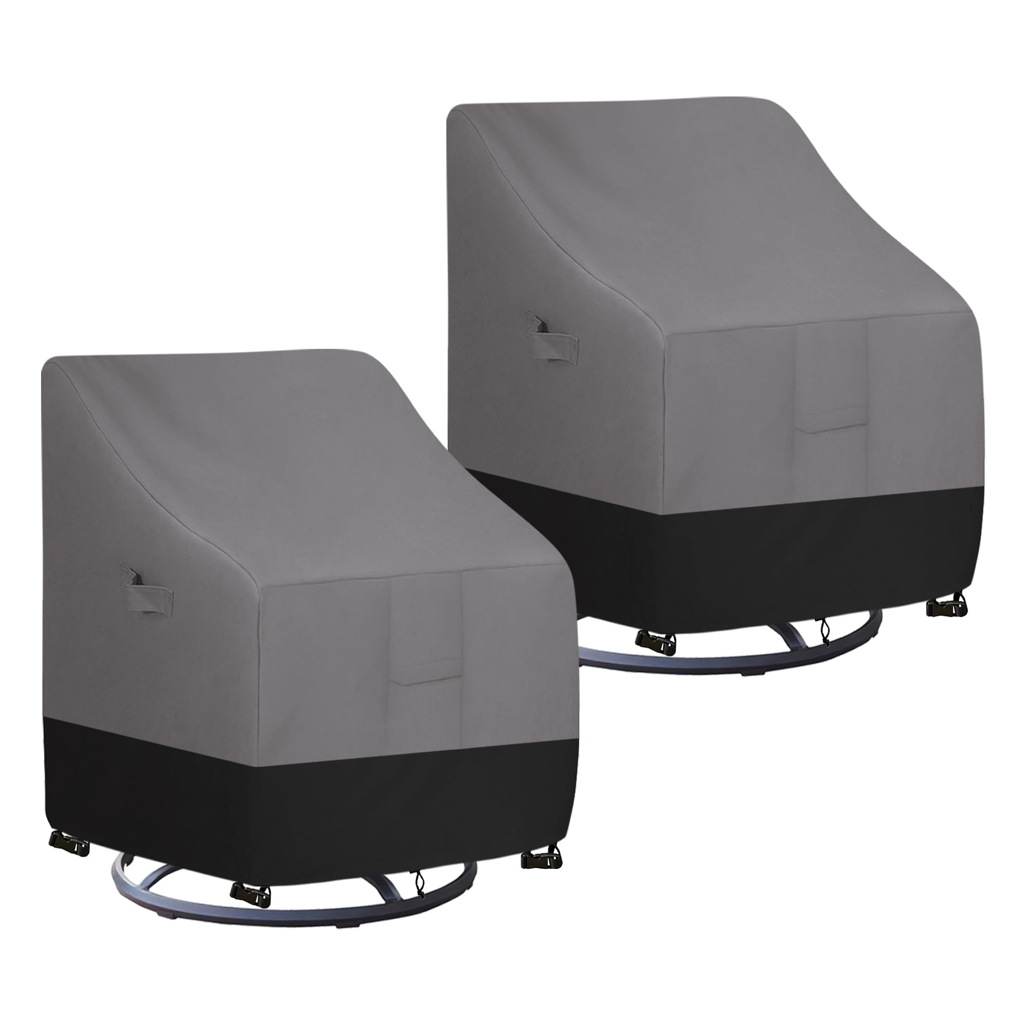Easy-Going vista frontal pack de 2 protegiendo sillones, protección completa