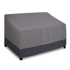 Easy-Going front view of loveseat cover protecting furniture