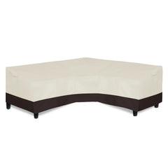Easy-Going front view of V-shaped cover protecting full sectional
