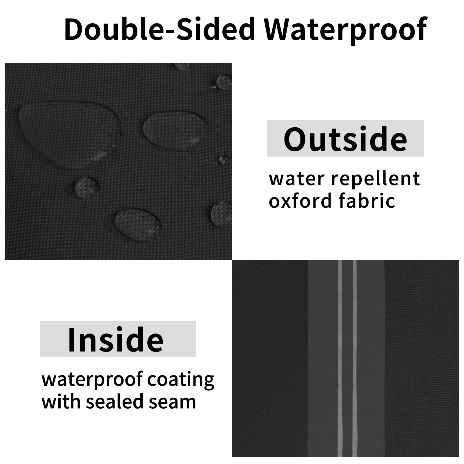Easy-Going padded handle and click-strap detail for easy removal benefit