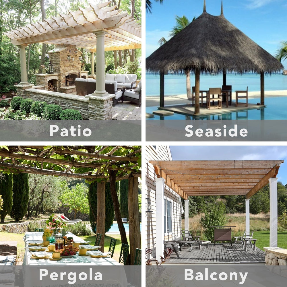 Easy-Going lifestyle gazebo setting showing cohesive style and outdoor comfort