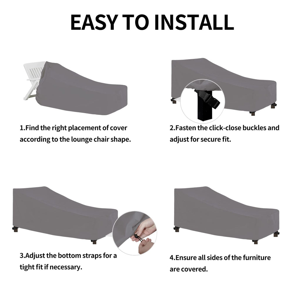 Easy-Going cover in a patio setting protecting furniture and enhancing curb appeal