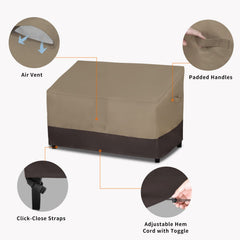 Easy-Going padded handle for easy lifting and quick removal
