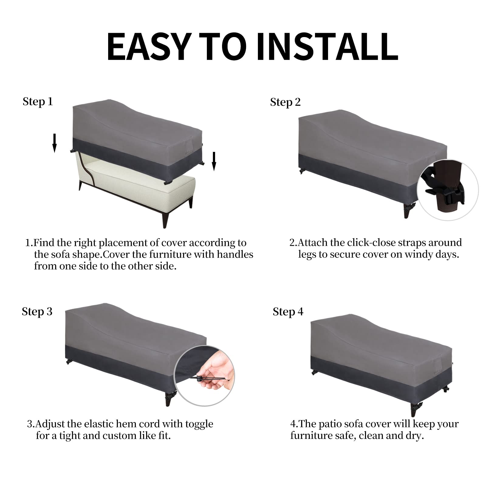 Easy-Going two-pack folded packaging showing compact storage convenience