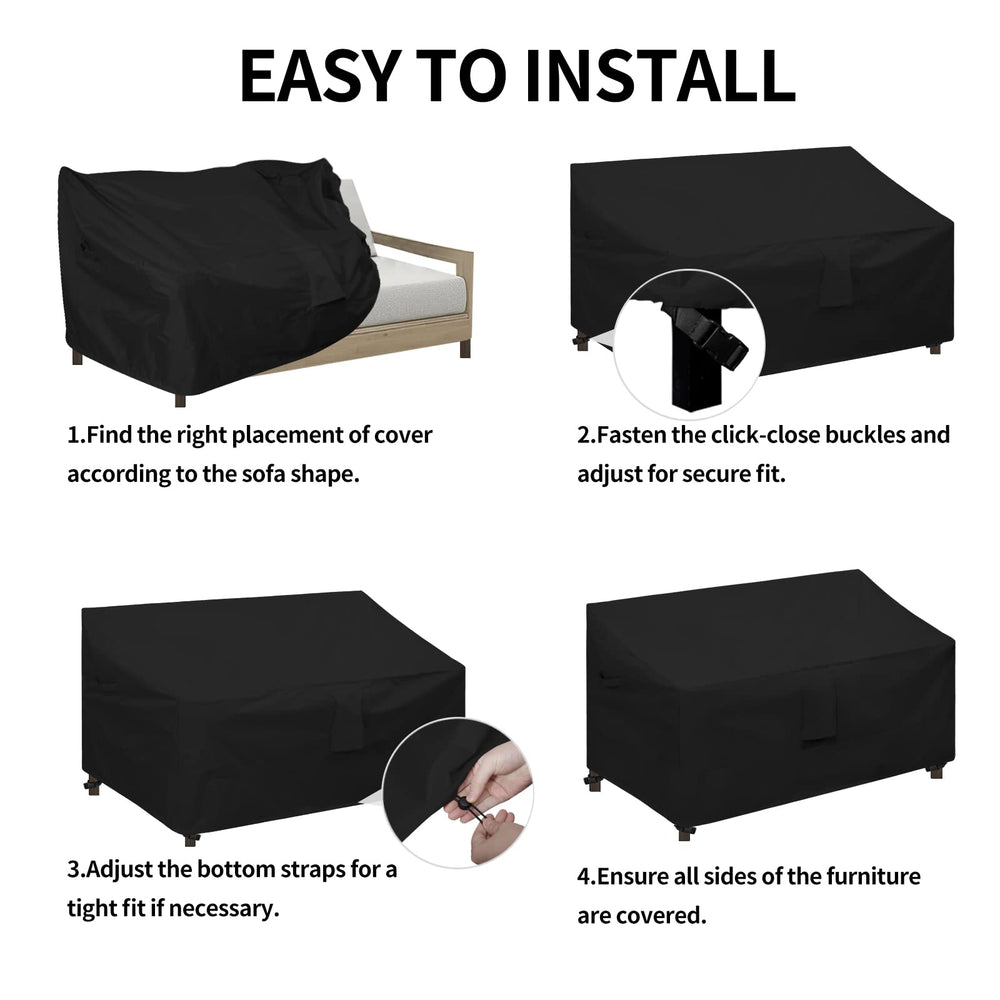 Easy-Going cover next to tape measure illustrating correct sizing