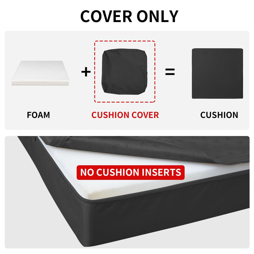 Easy-Going color swatches display helping choose matching outdoor decor