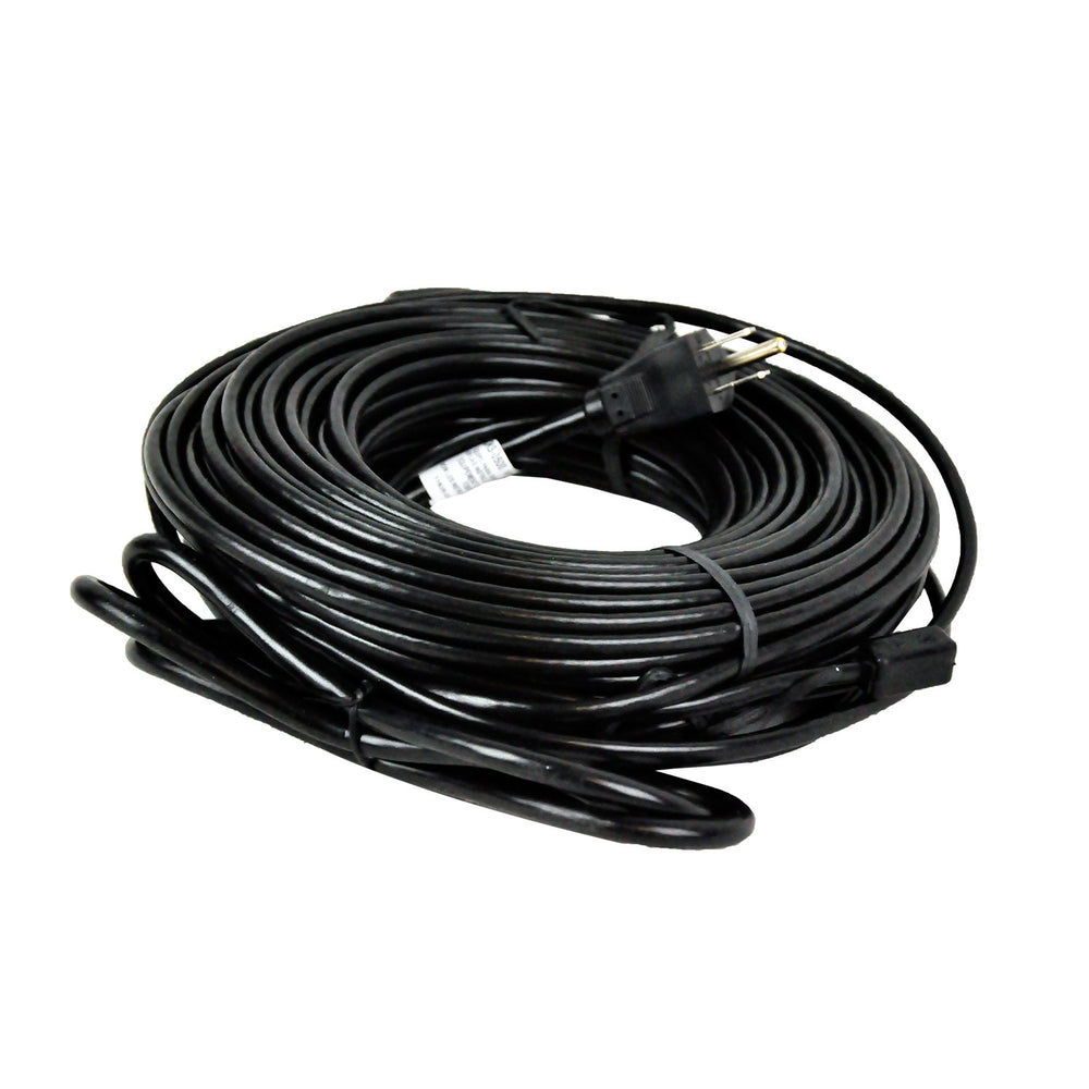 Easy Heat cable front packaging showing kit contents and benefit of preventing ice damage