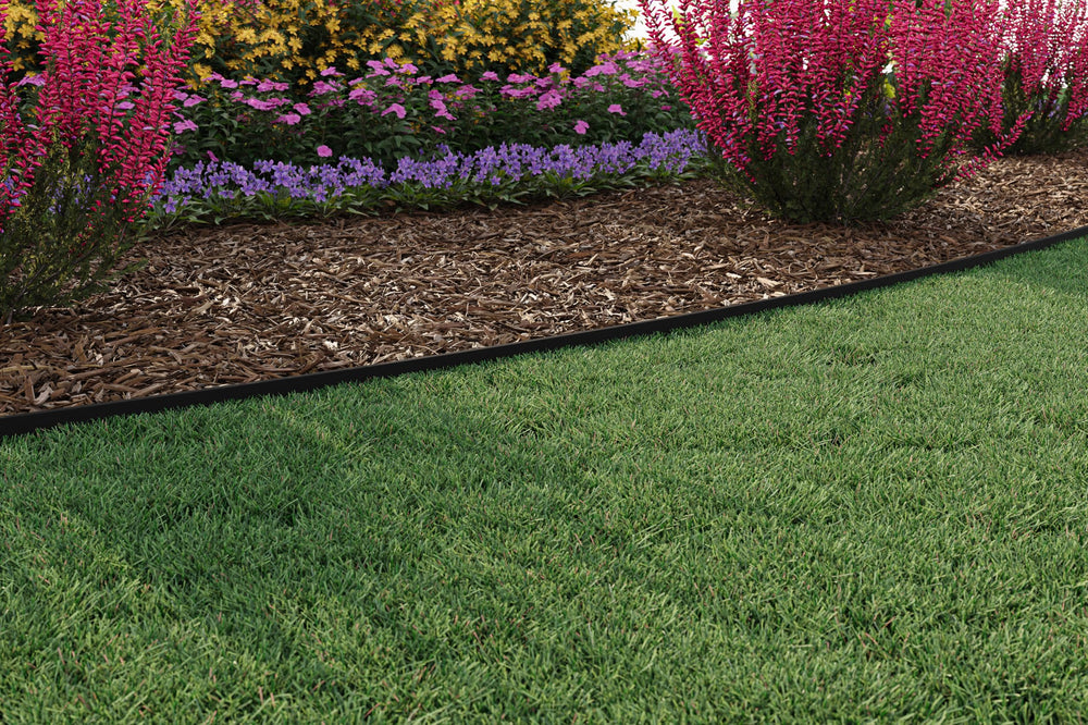 EasyFlex bending smoothly around a curved bed to illustrate flexible installation