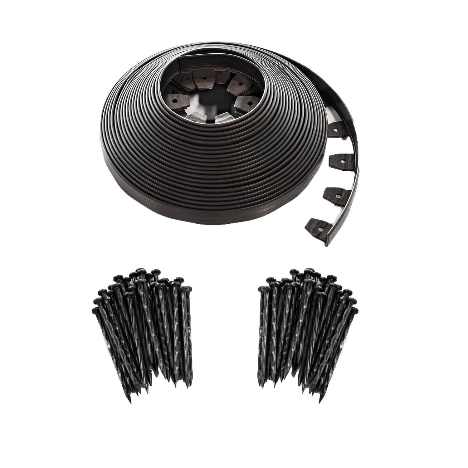EasyFlex front view of 100-foot coil showing compact packaging and quick-install benefit