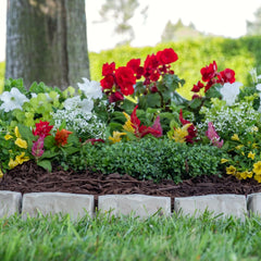 EasyFlex installed as a tree ring illustrating root-friendly no-dig benefit