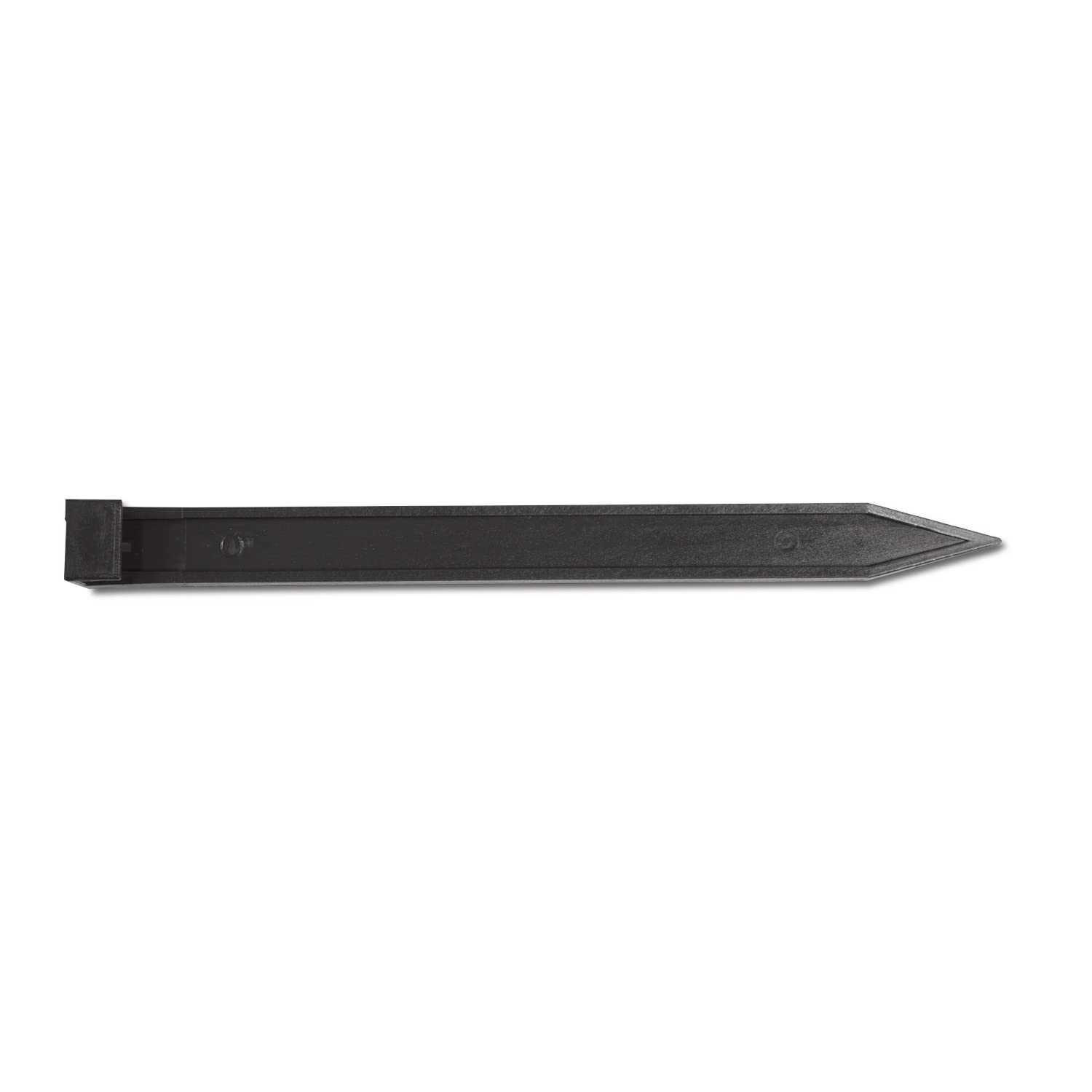 EasyFlex pointed tip closeup penetrating fabric for easy soil entry