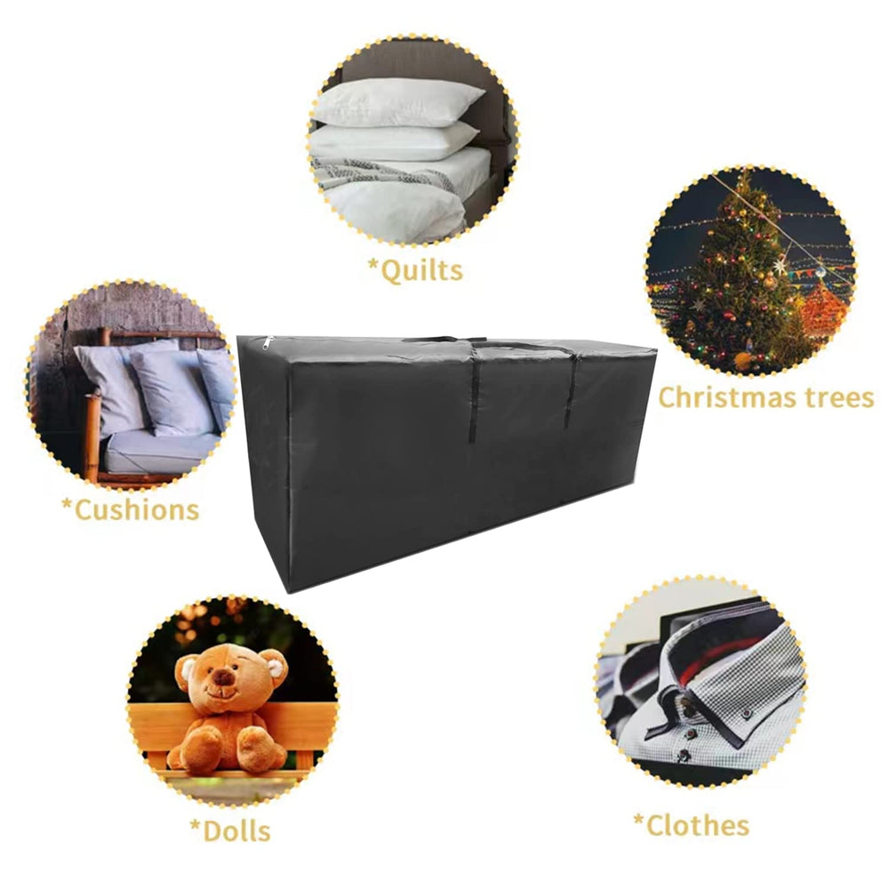 EASYMALL filled bag side profile showing large capacity